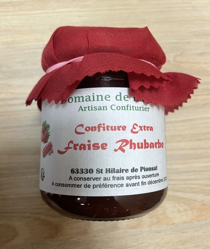 Confiture Fraise Rhubarbe